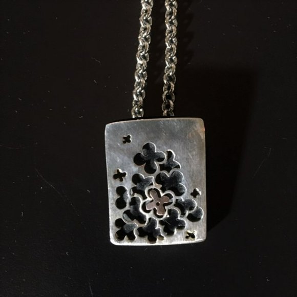 Silver Pendant Necklace - Picture 2 of 4